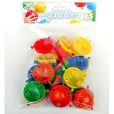 Мозаика напольная с крупными фишками d60/25 (в пакете) арт.01805