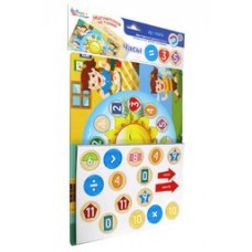 Игра магнитная "Часы". Серия Магнитные истории (ев