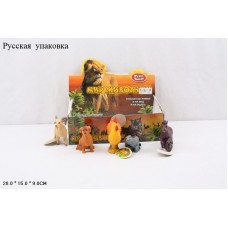 Набор фигурок домашних животных в ассорт., 20 шт. в кор.